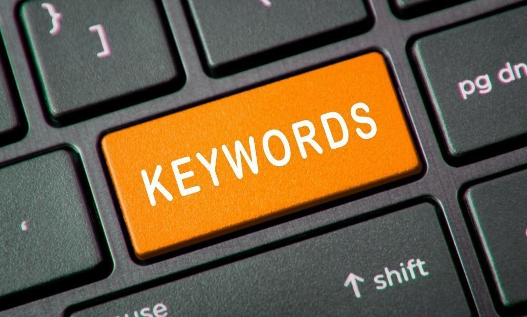 Orange-keywords-key-on-keyboard