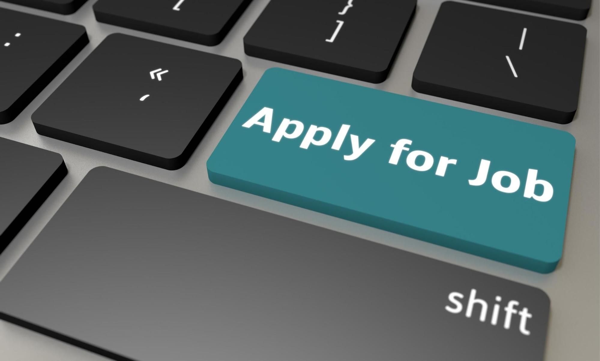 Teal-apply-for-job-keyboard-key